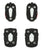Tecnica Tech Compatible Ski Boot Soles 2012 Black/White