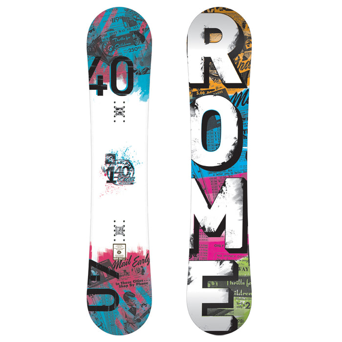 Rome Detail Rocker Snowboard - Women's 2012
