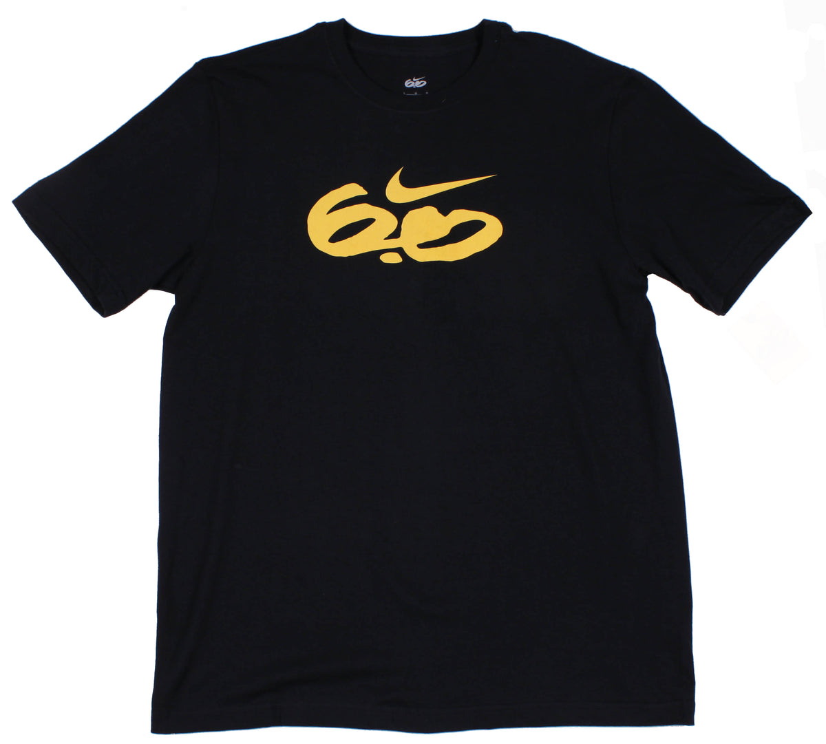 Nike 6.0 Icon Standard T Shirt Black/Varsity Maize