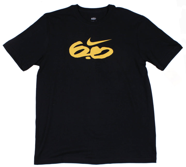 Nike 6.0 Icon Standard T Shirt Black/Varsity Maize