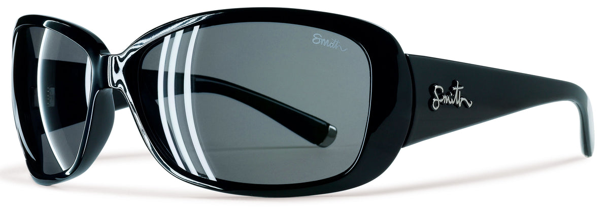Smith Shoreline Polarized Sunglasses - Women's Black/Grey Polarized