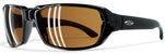 Smith Interlock Trace Polarized Sunglasses Black/Copper Polarized & Yellow Polarized