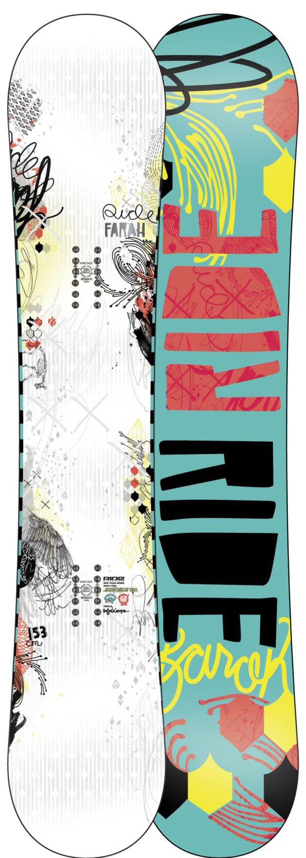 Ride Farah Snowboard - Women's 2012