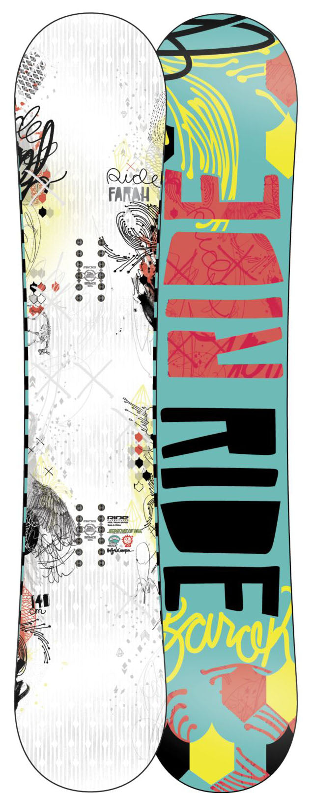 Ride Farah Snowboard - Women's 2012
