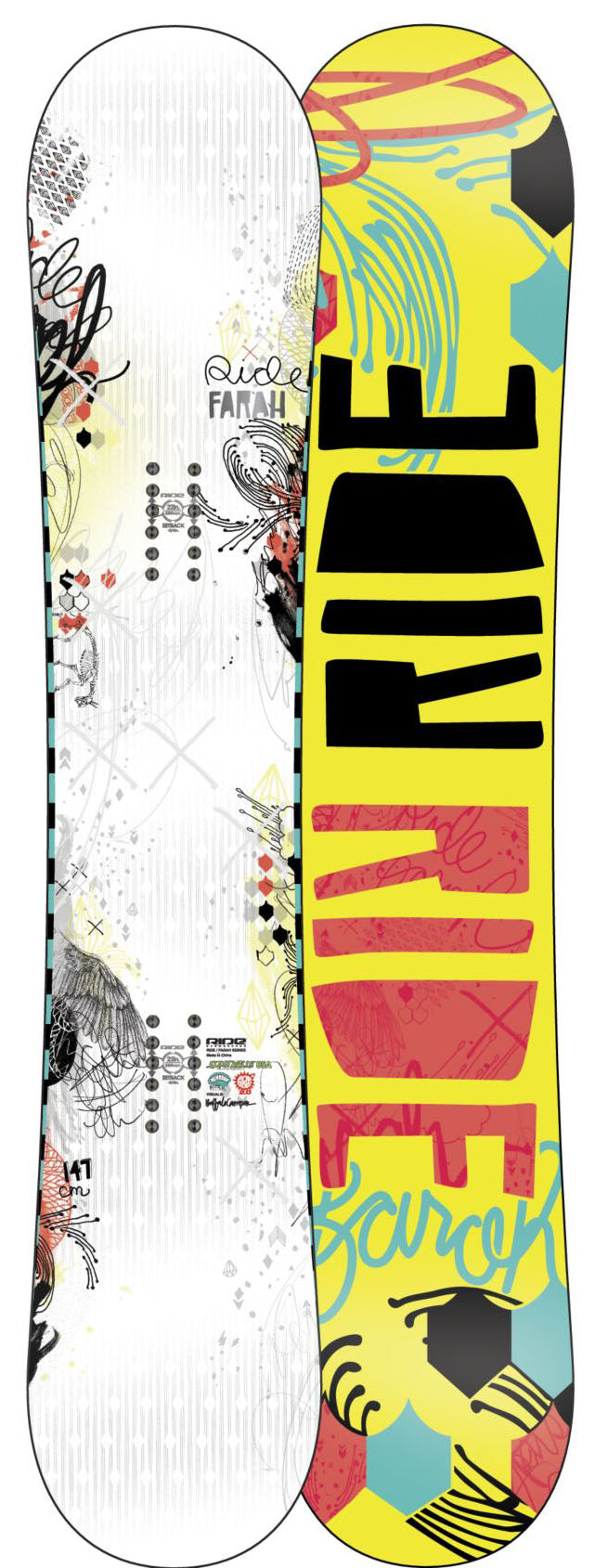 Ride Farah Snowboard - Women's 2012