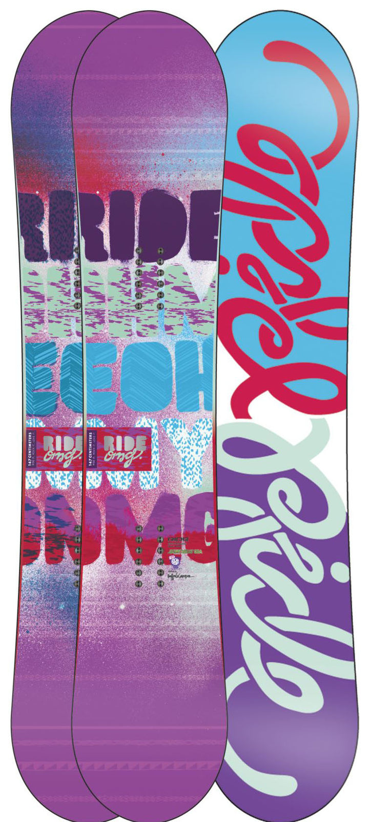 Ride OMG Snowboard - Women's 2012
