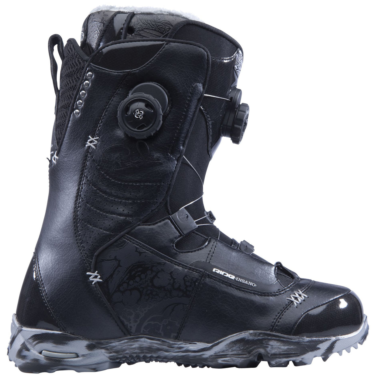Ride Insano Focus BOA Snowboard Boots 2012 Black