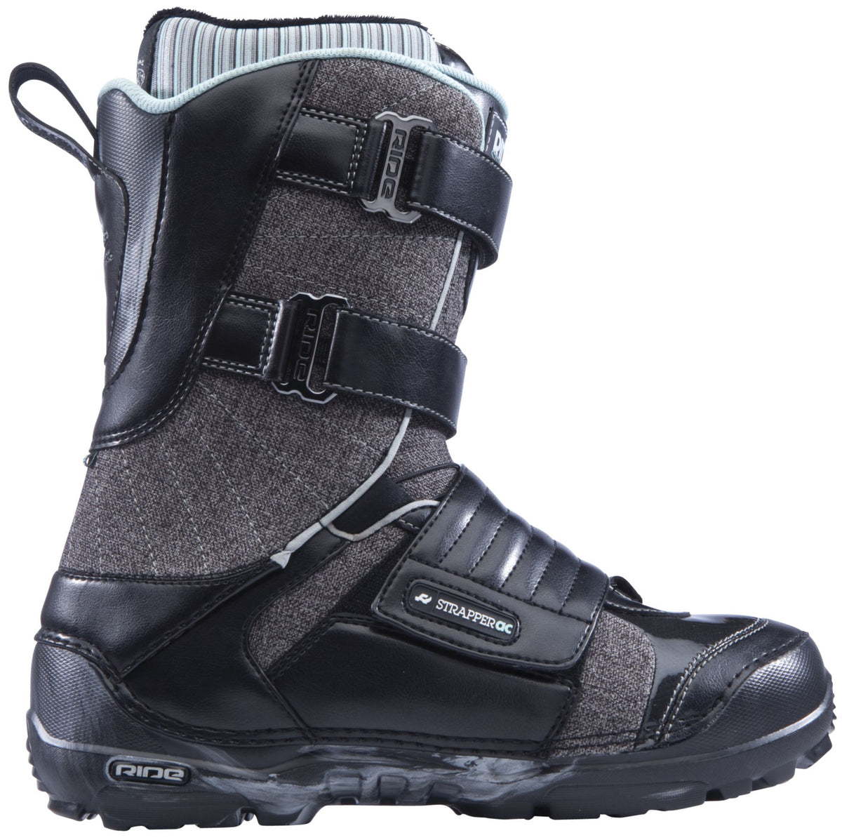 Ride Strapper AC Snowboard Boots 2012 Gray