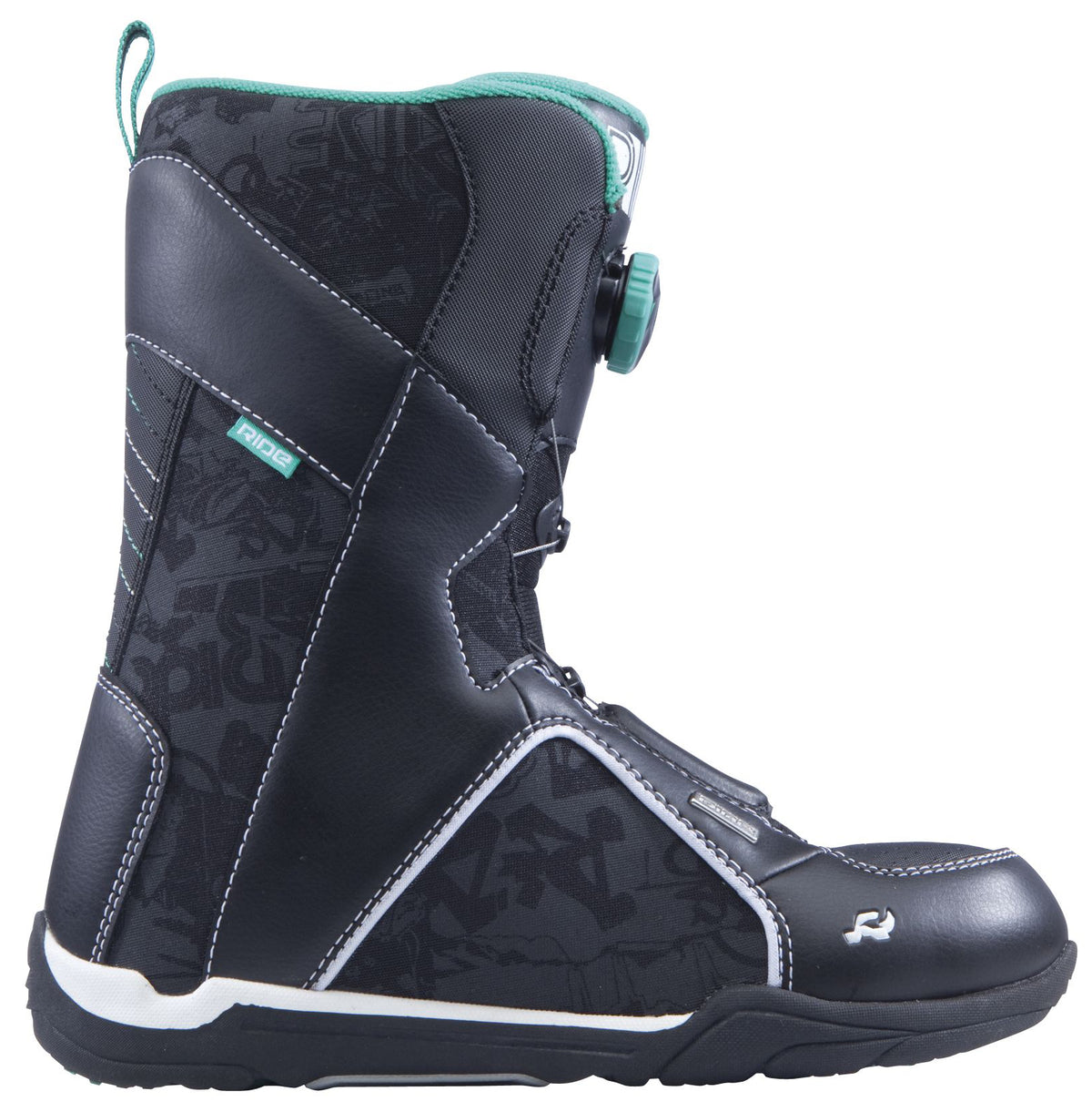 Ride Spark BOA Snowboard Boots - Youth 2012 Black