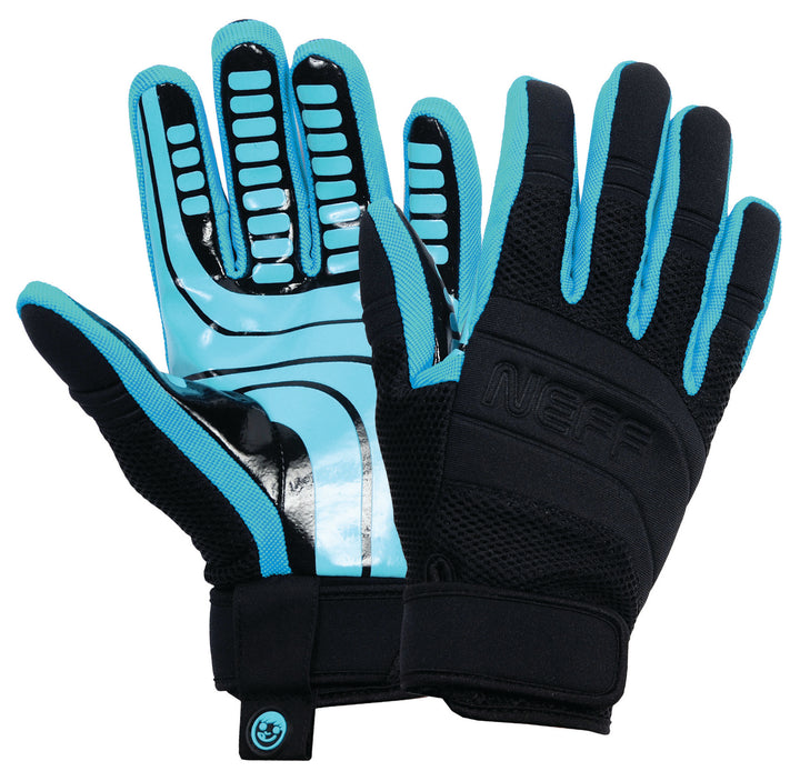 Neff Rover Piper Gloves Cyan