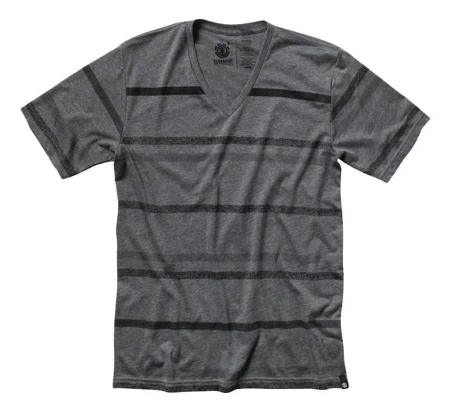 Element Jaywalker V Neck T Shirt Grey Heather