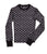 686 Emblem Base Layer Top - Women's Black Medallion Print