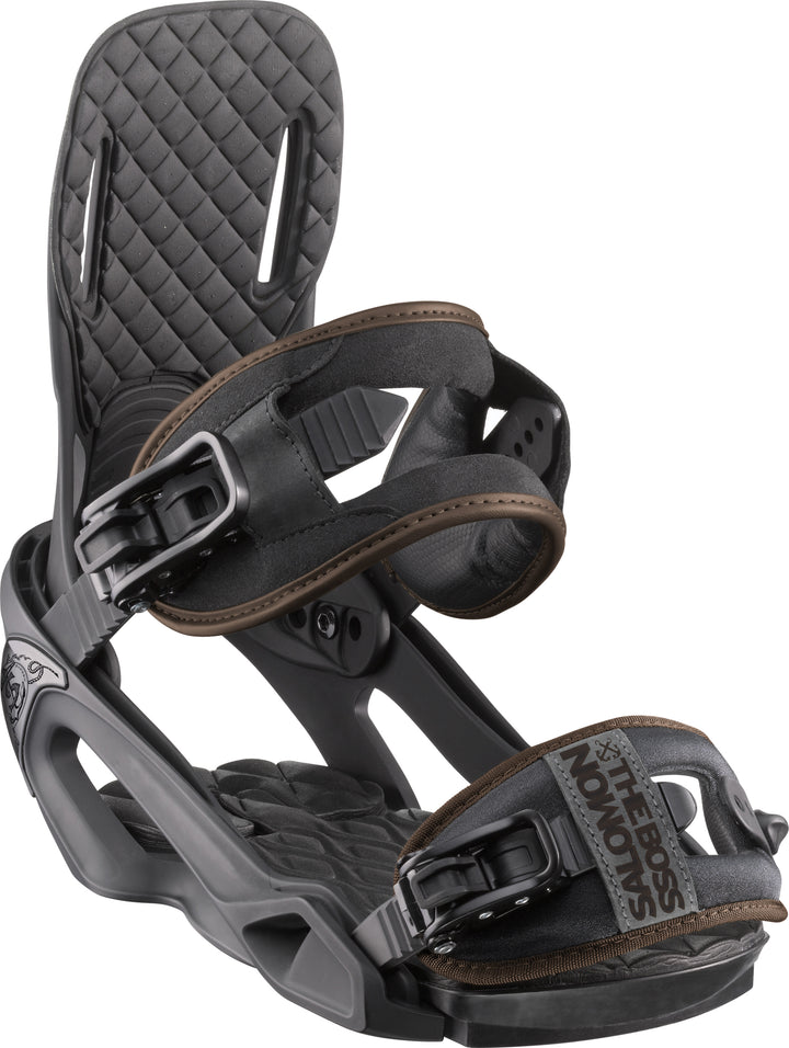 Salomon The Boss Snowboard Bindings 2012 Black