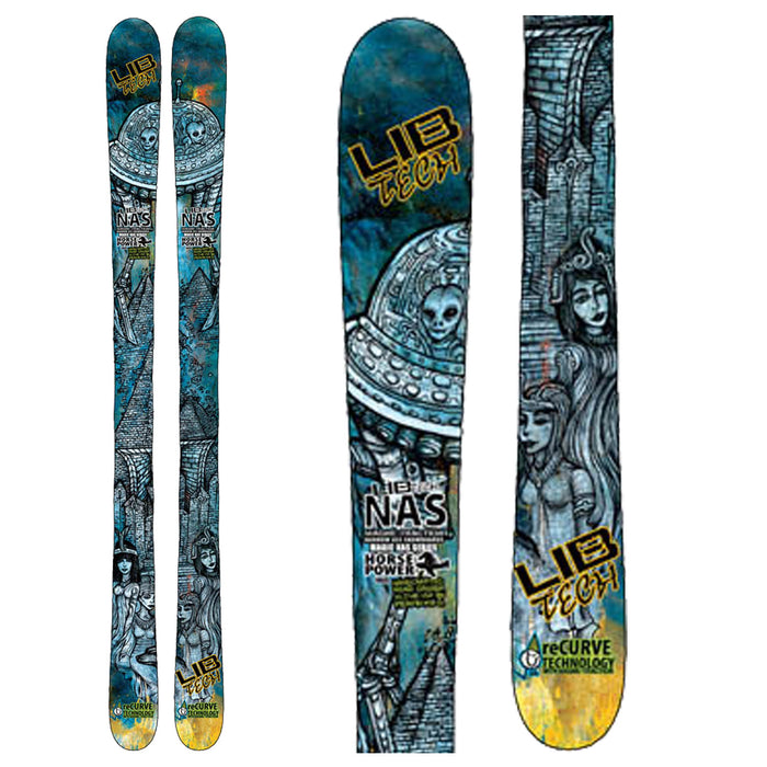 Lib Tech Magic Horsepower NAS ReCurve Skis 2012