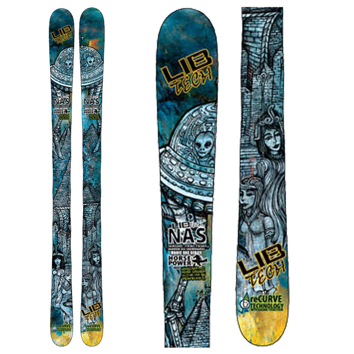 Lib Tech Magic Horsepower NAS ReCurve Skis 2012