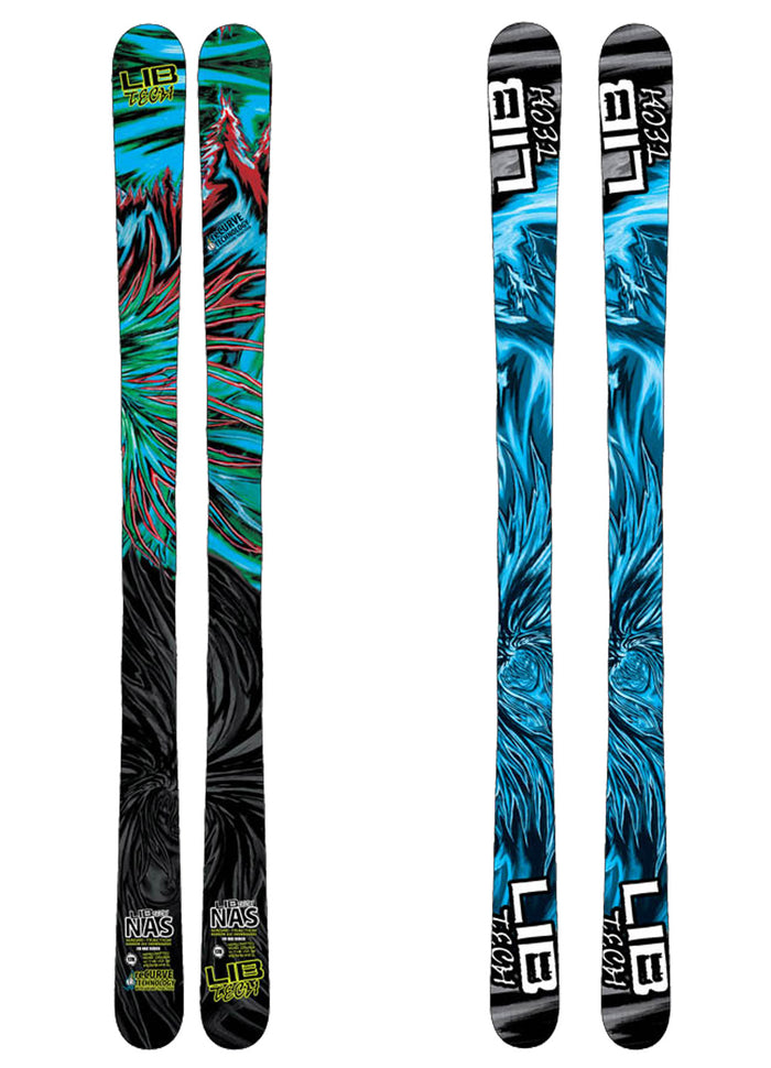 Lib Tech Jib NAS ReCurve Skis 2012
