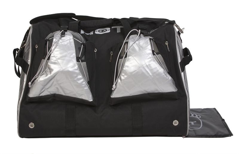 Hot Gear Double Ski Boot Bag Black