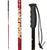 Moment Ghost Ski Poles 2012 Red/Black