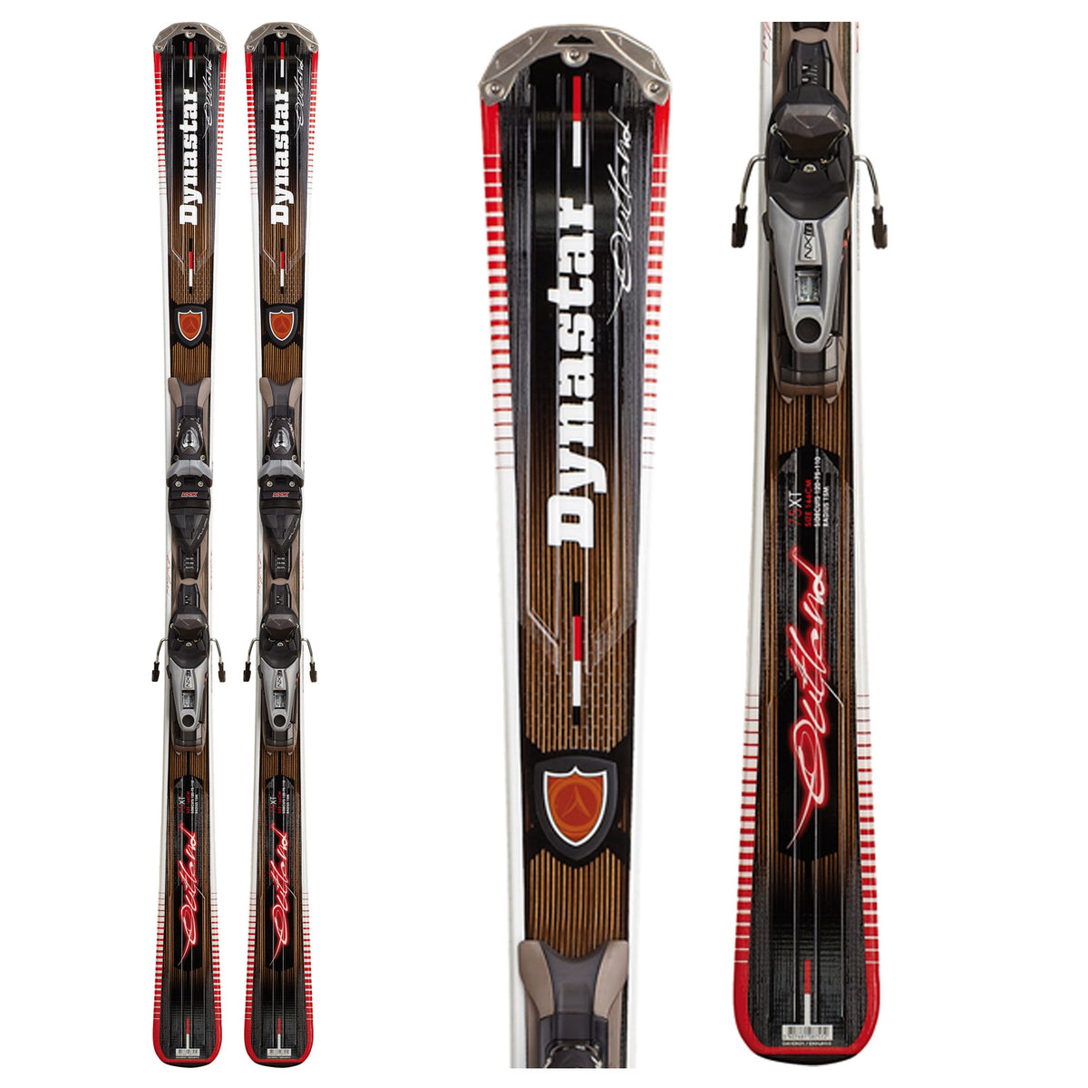 Dynastar Outland 75 XT Skis + NX 11 Fluid Bindings 2012