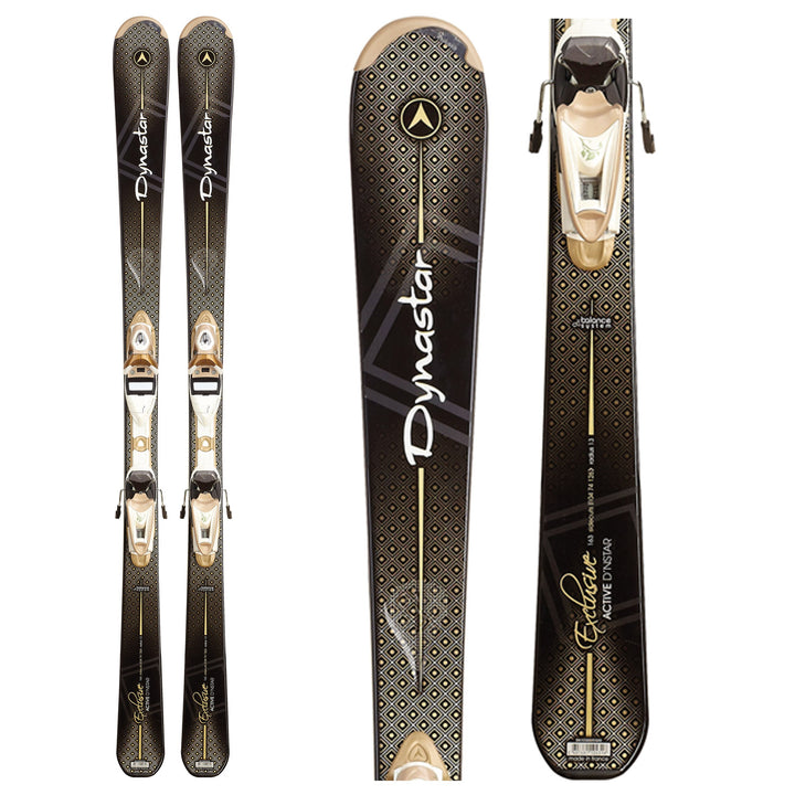 Dynastar Exclusive Active D'N Star Skis + Nova Exclusive AFC Fluid Bindings - Women's 2012