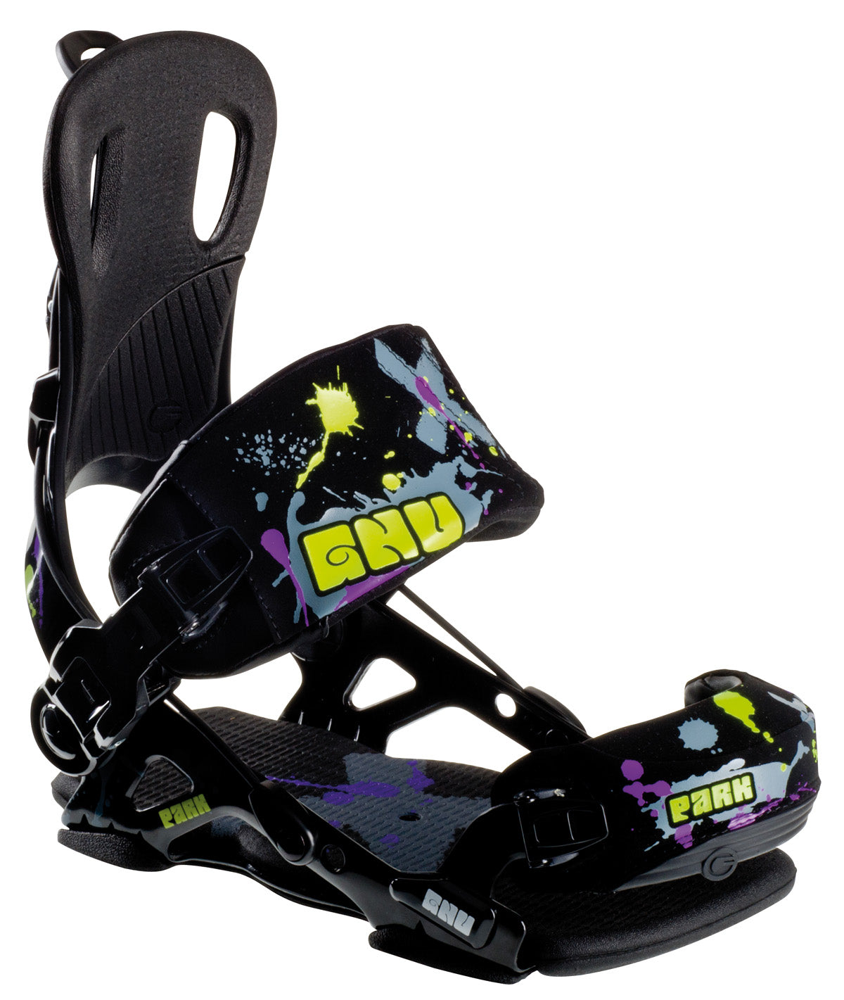 GNU Park Snowboard Bindings 2012 Black