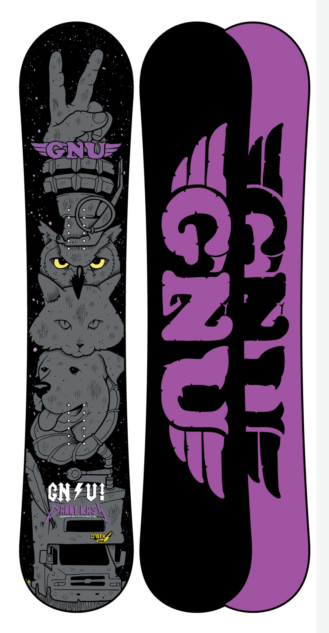 GNU Danny Kass C2BTX Snowboard 2012