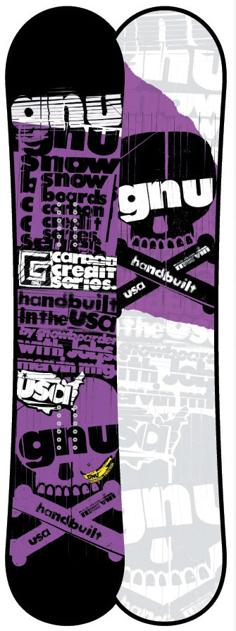 GNU Carbon Credit BTX Snowboard 2012