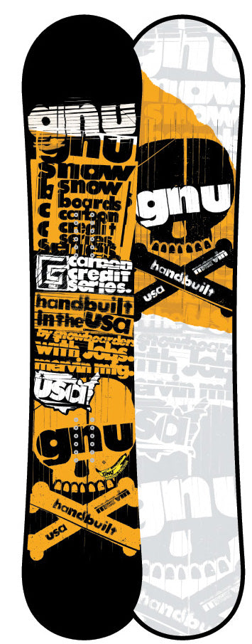 GNU Carbon Credit BTX Snowboard 2012