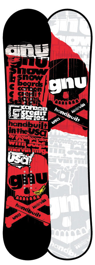 GNU Carbon Credit BTX Snowboard 2012