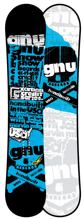 GNU Carbon Credit BTX Snowboard 2012