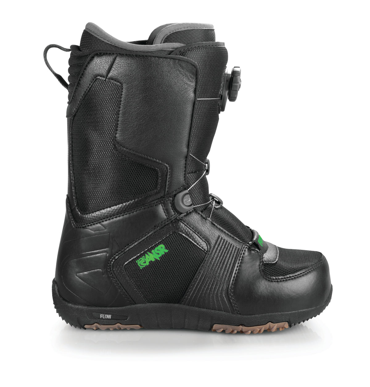 Flow The ANSR Boa Coiler Snowboard Boots 2012 Black/Tan