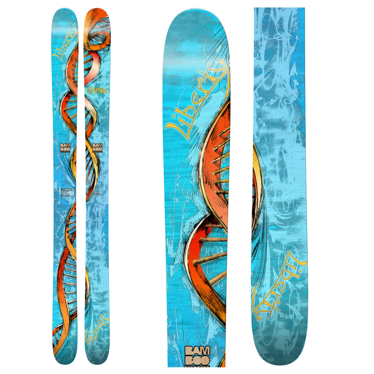Liberty Double Helix Skis 2012