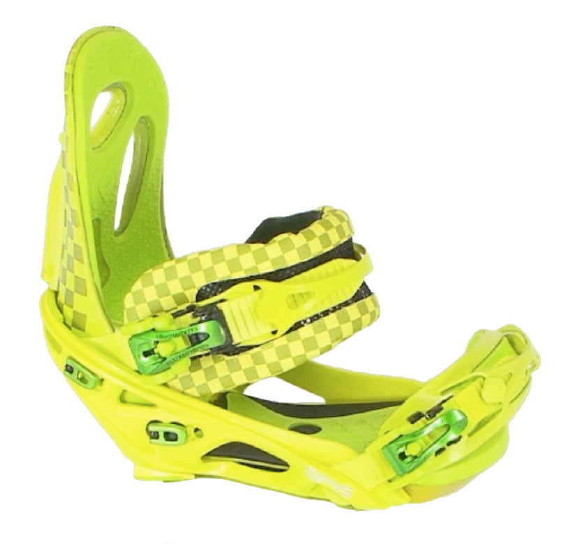 Flux SF45 Snowboard Bindings 2012 Black Checks