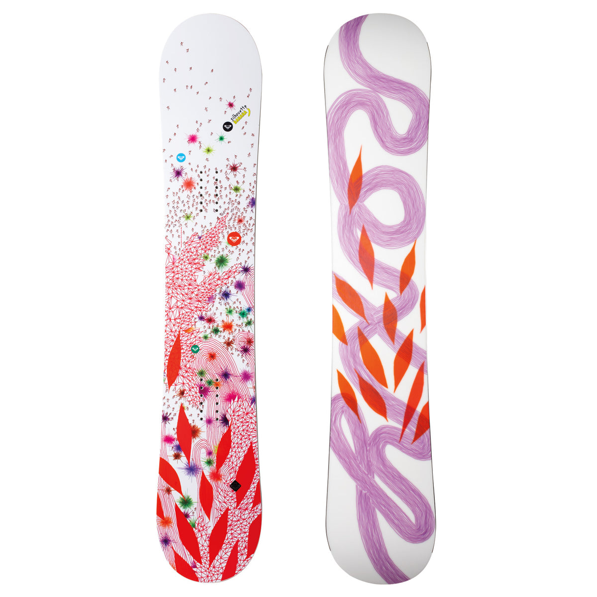Roxy Silhouette Banana Snowboard - Women's 2012