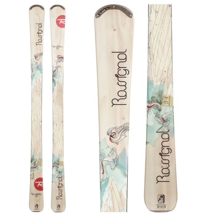 Rossignol Temptation 82 Skis - Women's 2012