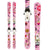 Rossignol Fun Girl Skis + Saphir 70 Bindings - Youth 2012