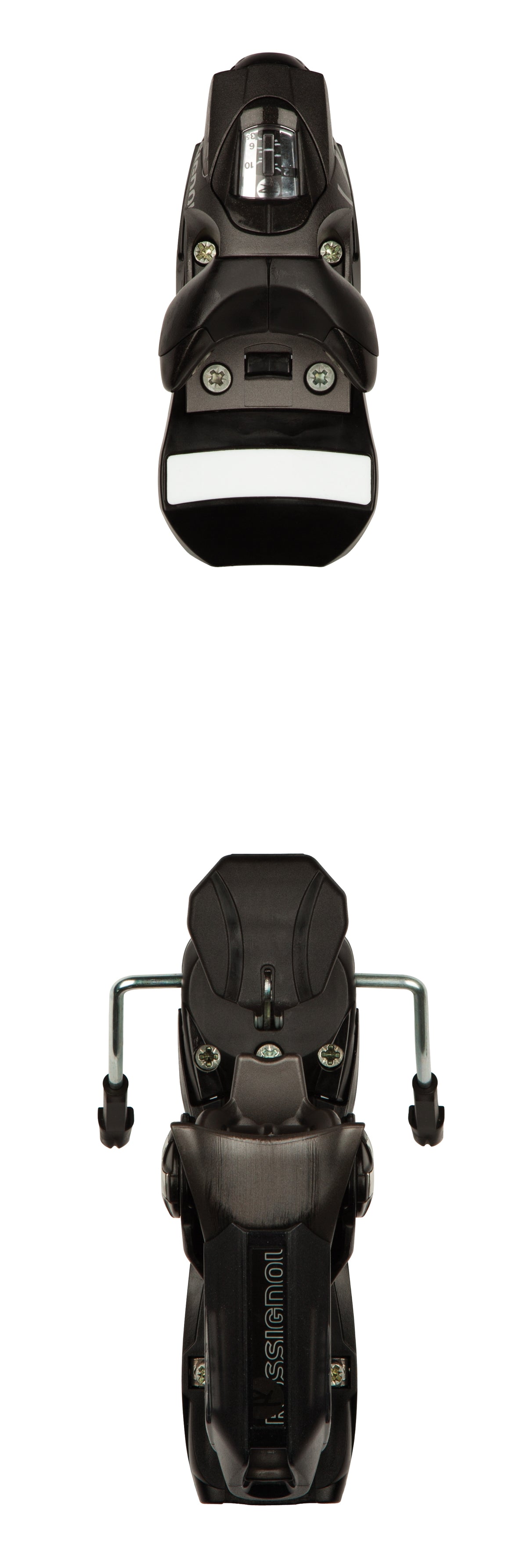 Rossignol Axial2 100 XL Ski Bindings (100mm Brakes) - Youth 2012 Dark Grey
