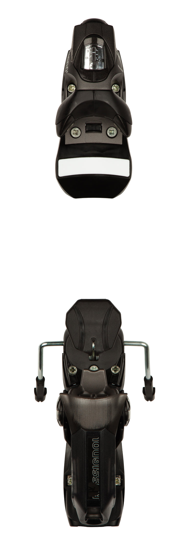 Rossignol Axial2 100 XL Ski Bindings (100mm Brakes) - Youth 2012 Dark Grey
