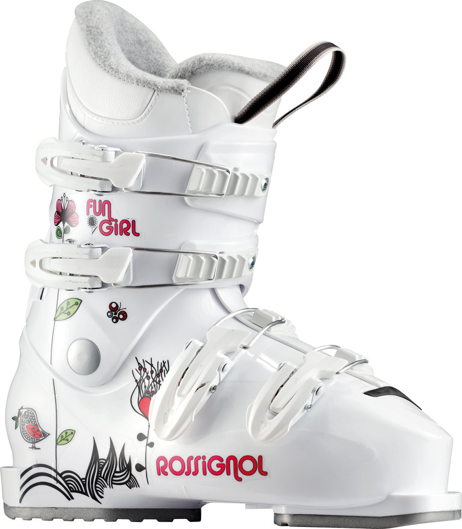 Rossignol Fun Girl J4 Ski Boots - Youth 2012 White