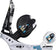 Burton Mission Smalls Snowboard Bindings - Youth 2012 Black/White