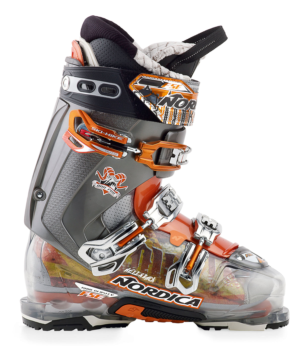 Nordica Hell&Back Hike Pro Ski Boots 2012 Smoke