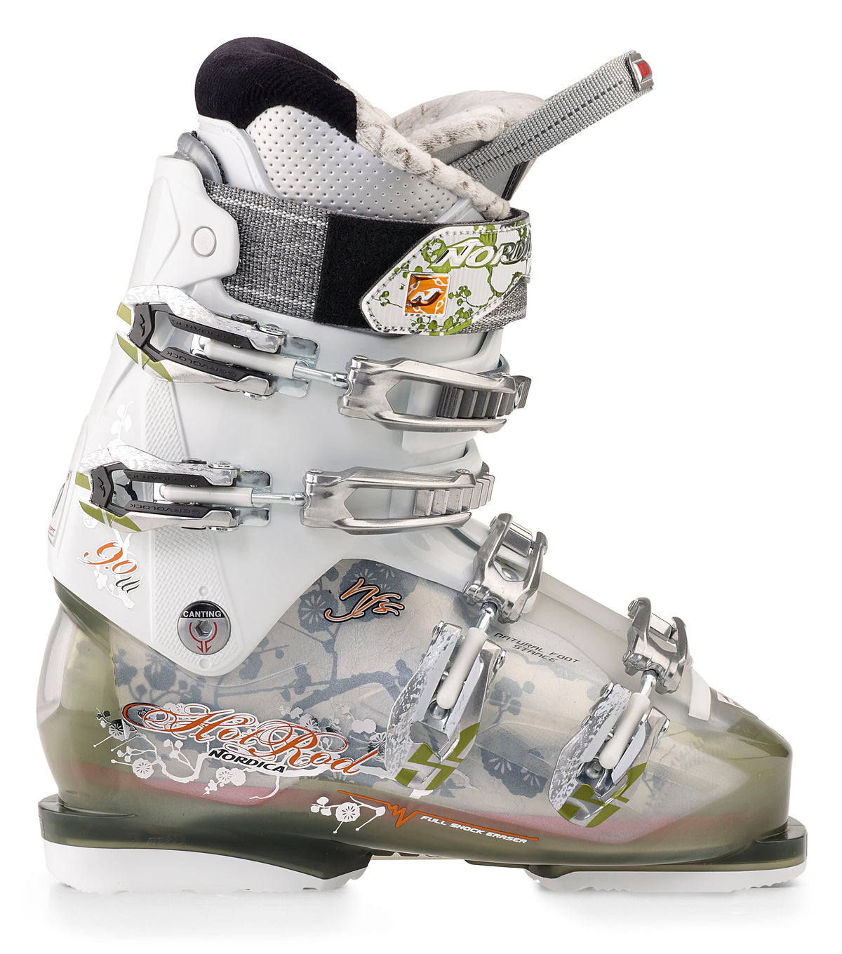 Nordica Hot Rod 9.0 W Ski Boots - Women's 2012 Silver