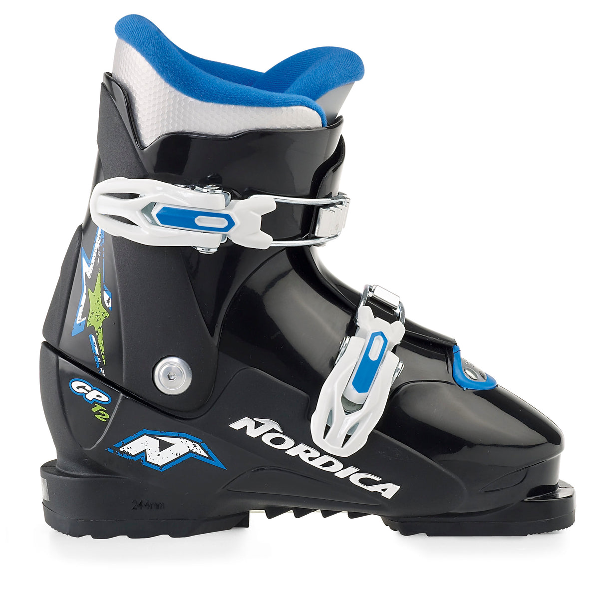 Nordica GP T2 Ski Boots - Youth - Boy's 2012 Black