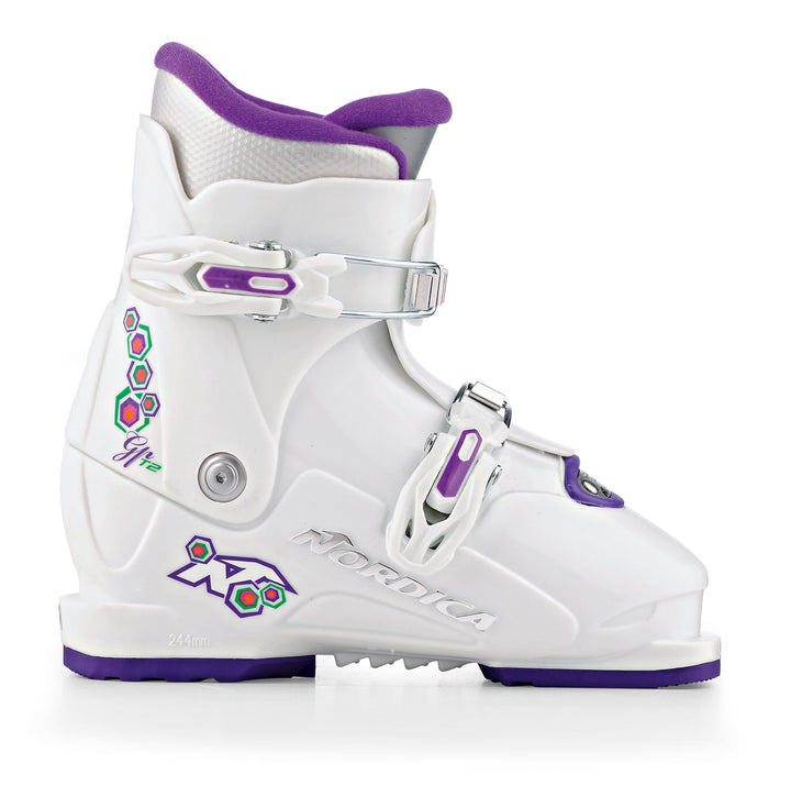Nordica GP T2 Ski Boots - Youth - Girl's 2012 White