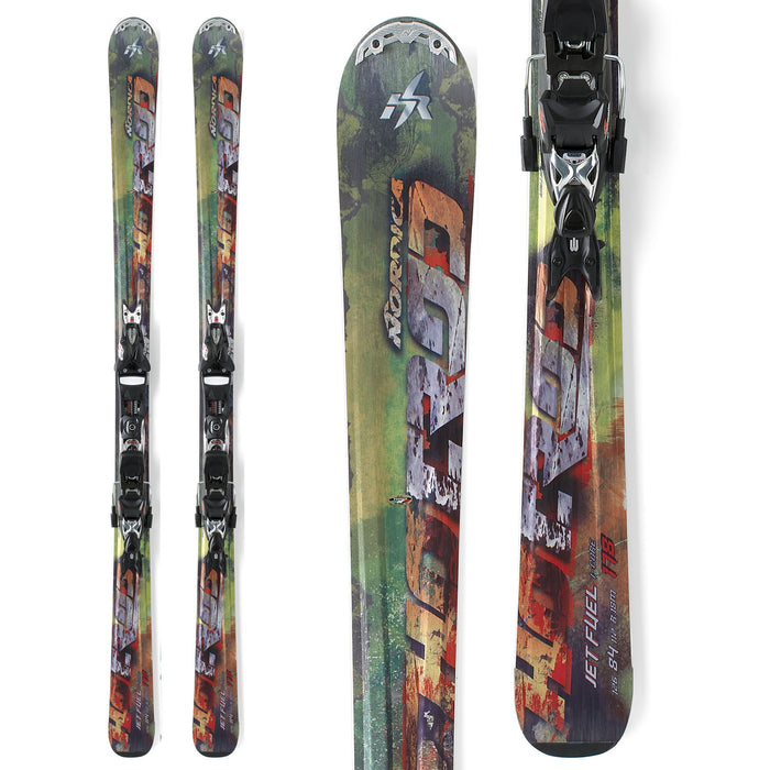 Nordica Hot Rod Jet Fuel I-Core Skis + XBI CT Bindings 2012
