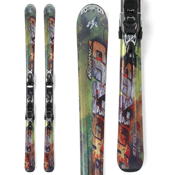 Nordica Hot Rod Jet Fuel I-Core Skis + XBI CT Bindings 2012