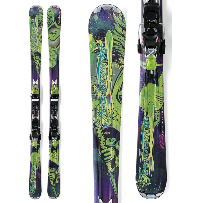 Nordica Fire Arrow 80 TI Skis+ XBI CT Bindings 2012