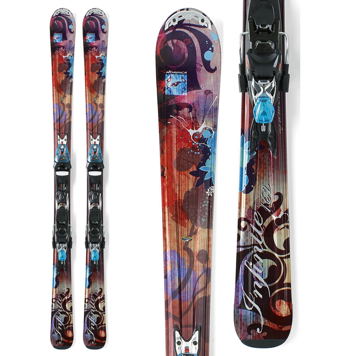 Nordica Infinite Skis + XBI CT Bindings - Women's 2012