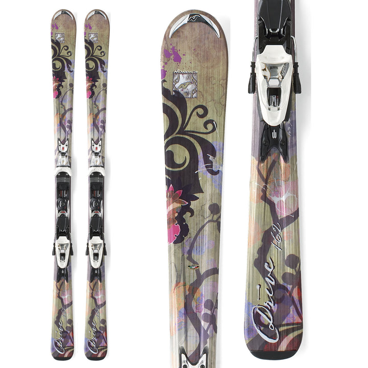 Nordica Drive Skis + XBI CT Bindings - Women's 2012