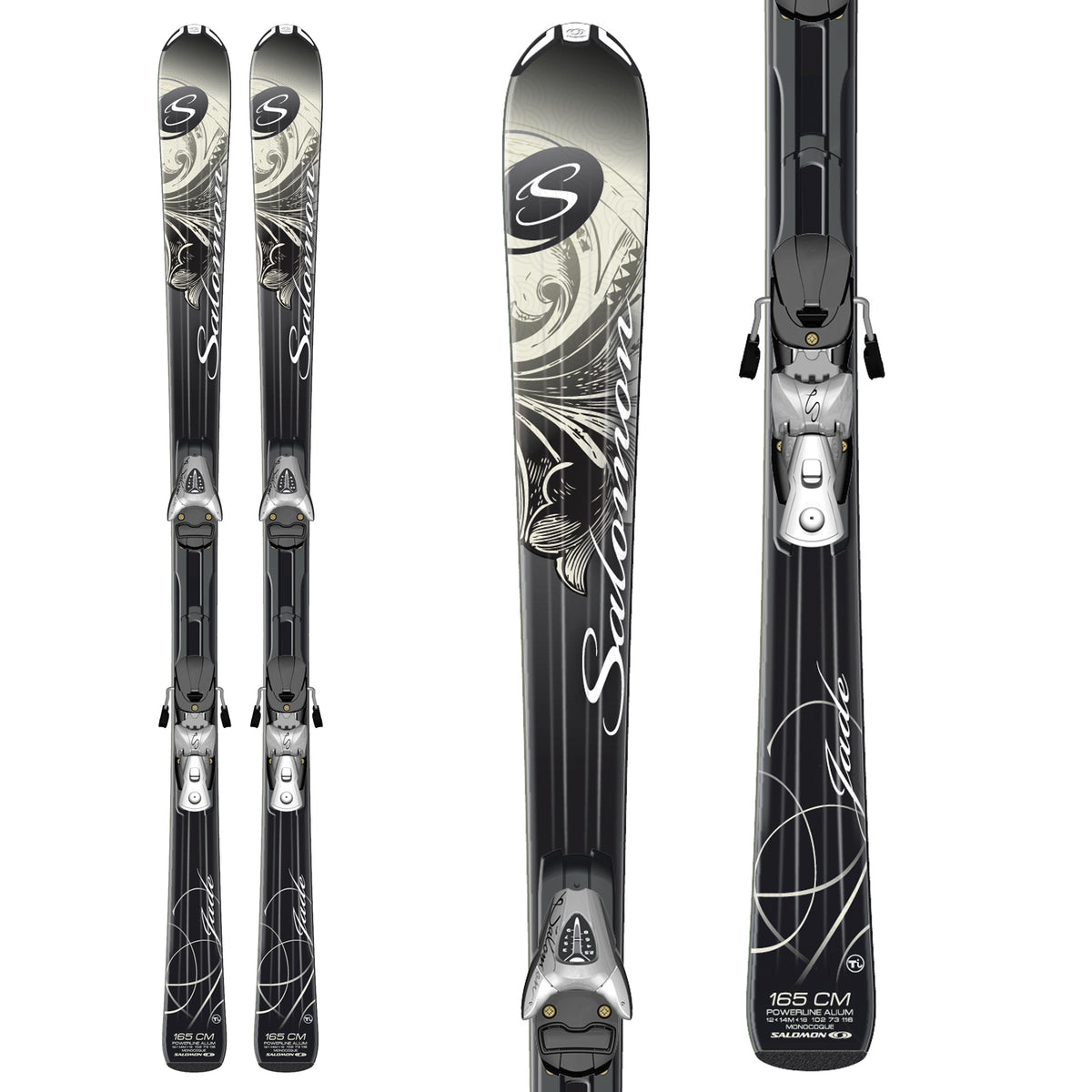 Salomon Jade Skis + LZ 9 Bindings - Women's 2011